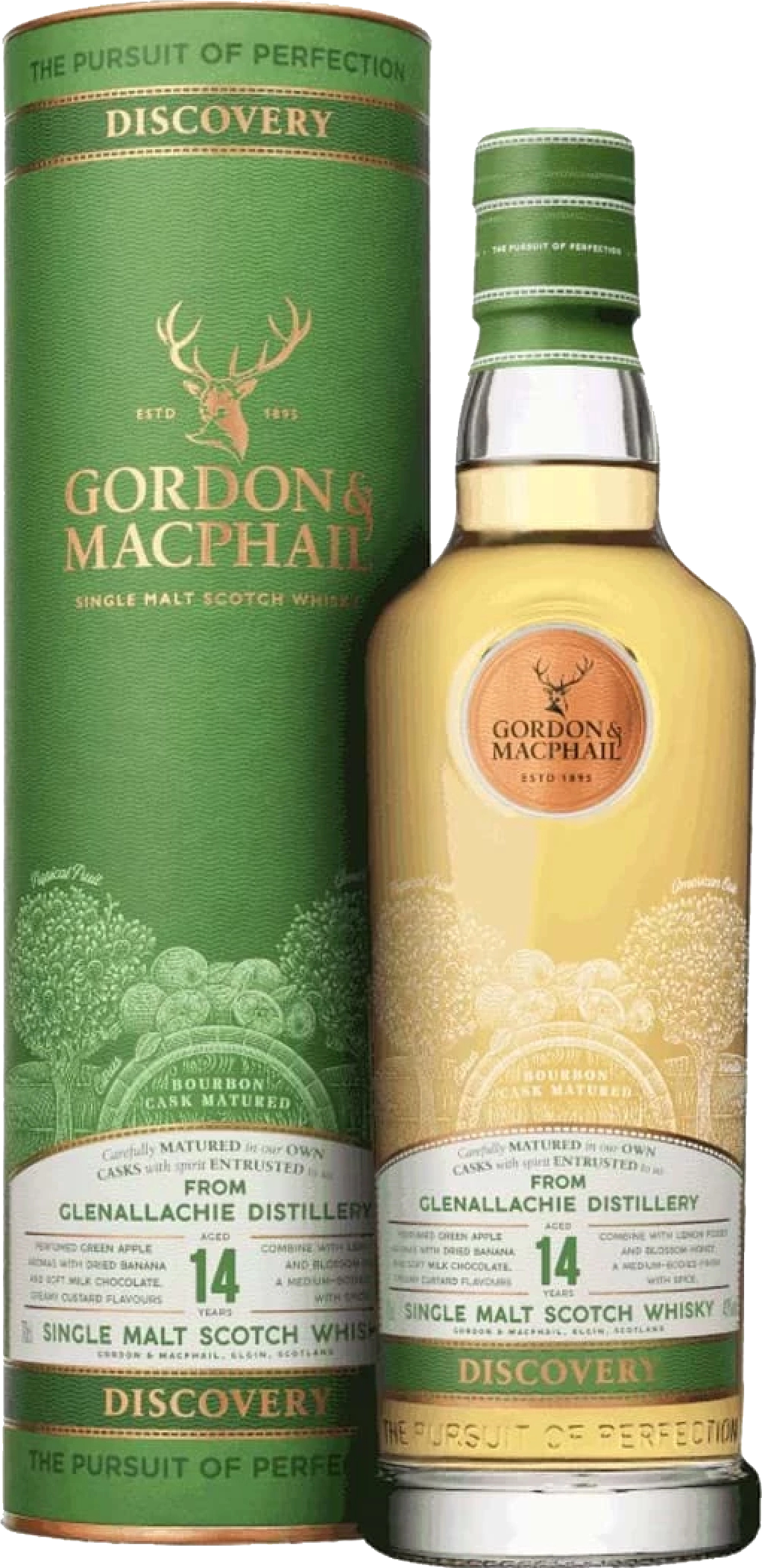 Rượu Whisky Glenallanchie 14 Year Old Gordon & Macphail